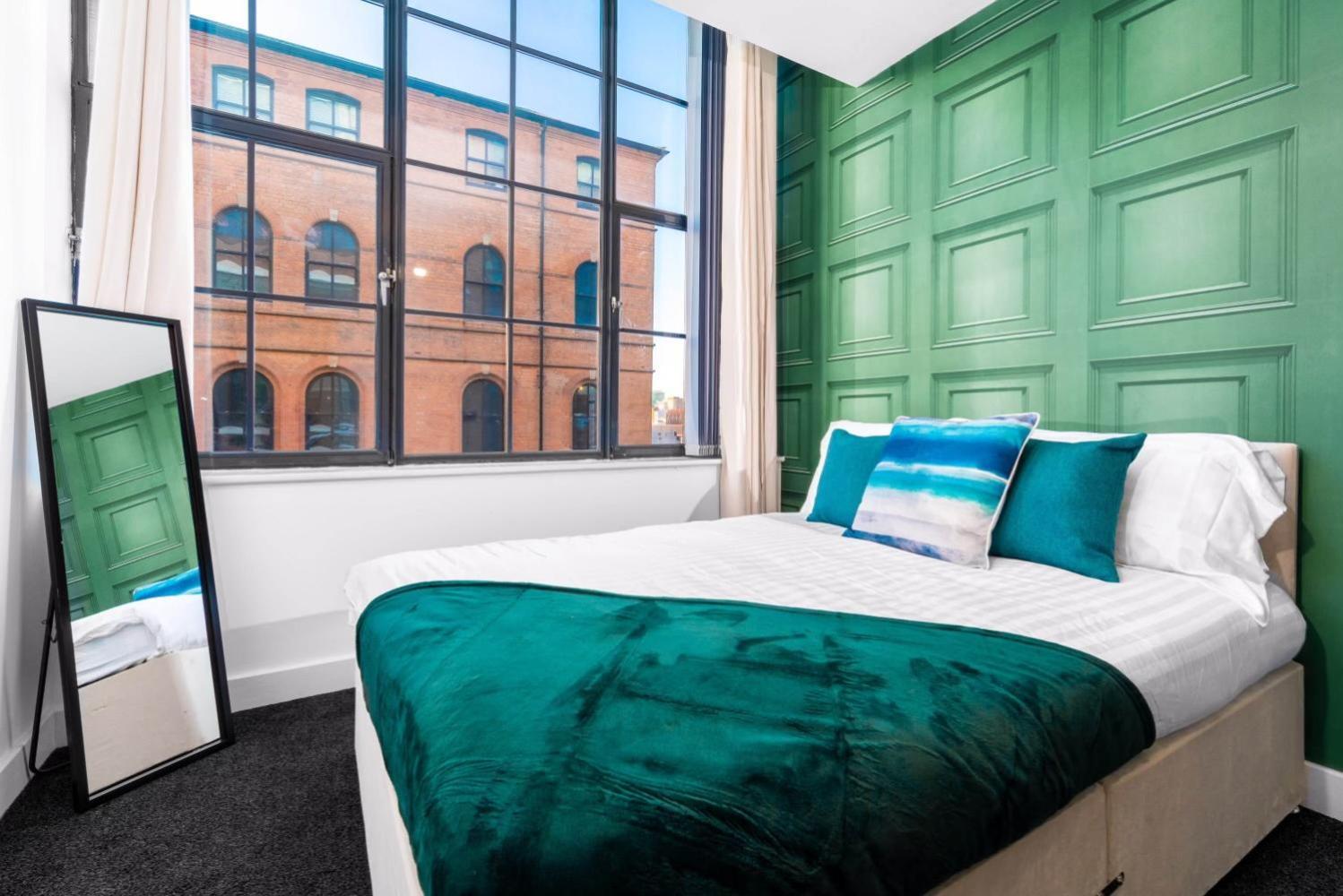 Luxury Sea Blue-Birmingham Central Apartment Exterior foto